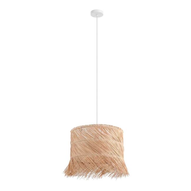 Paisano Rattan Pendant Light by Eglo