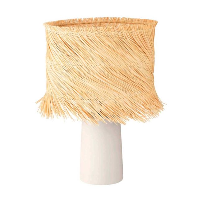 Paisano Rattan Table Lamp by Eglo