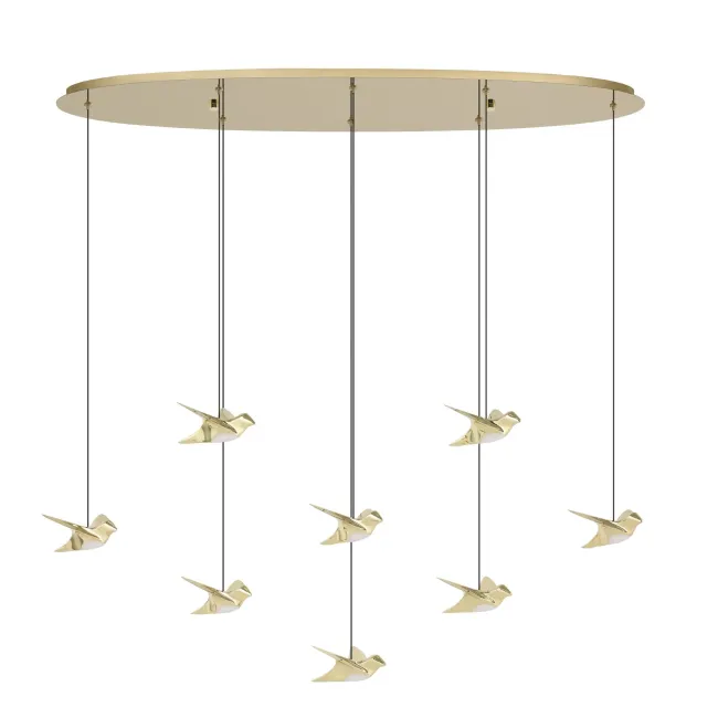 Paratebueno LED 8 Light Pendant by Eglo