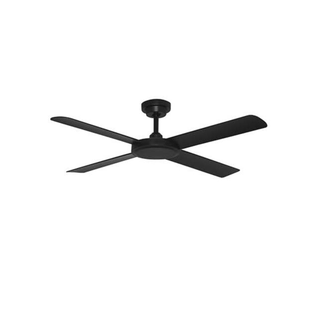 Pinnacle 52" DC Ceiling Fan in Matt Black by Hunter Pacific DCP201