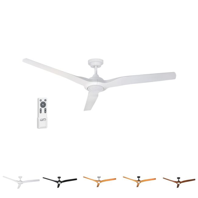 Radical 3 DC Hunter Pacific Ceiling Fan & LED Light RL33X