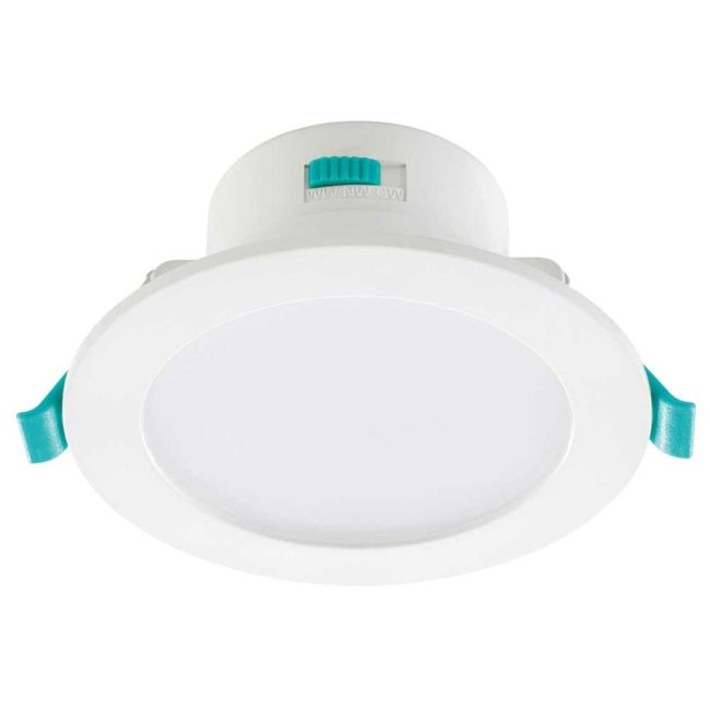 Rippa White 9W Tricolour LED Downlight by Eglo