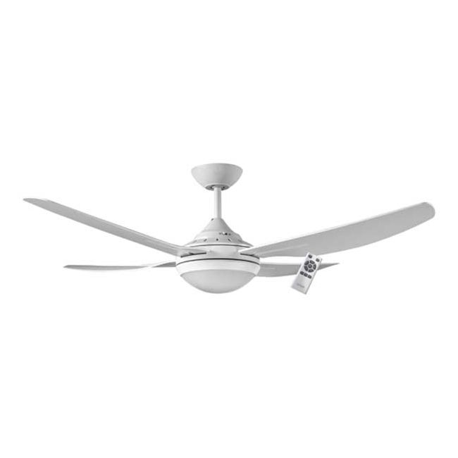 Royale 2 52" DC Ventair Ceiling Fan with LED Light in White ROY1304WHL-DC