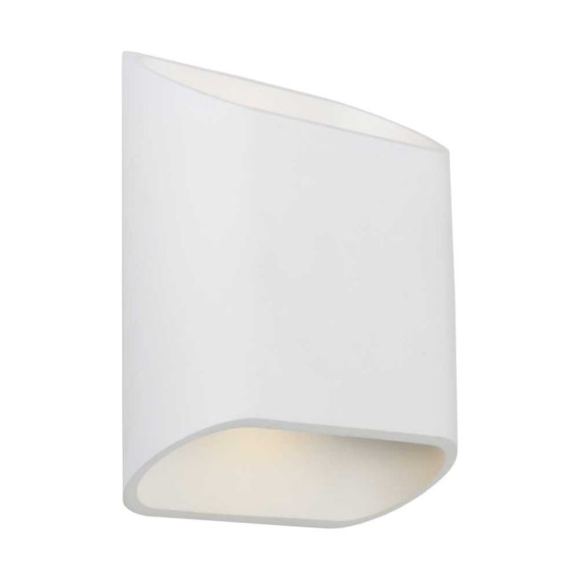 Sarina Exterior White LED Wall Light by Cougar Lighting