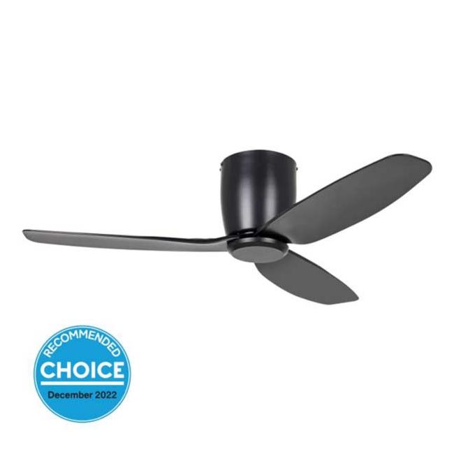 Seacliff 44" DC Eglo Ceiling Fan in Black 20523402