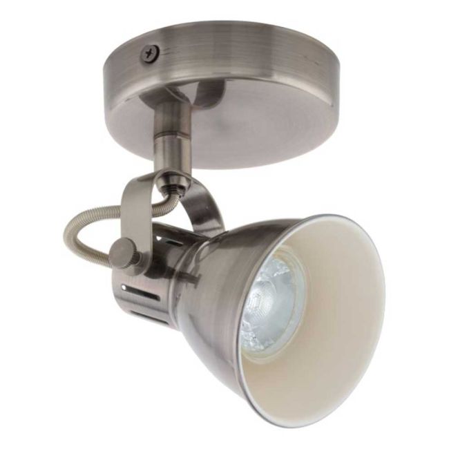 Seras Antique Nickel 3 Light 5W LED Spotlight by Eglo
