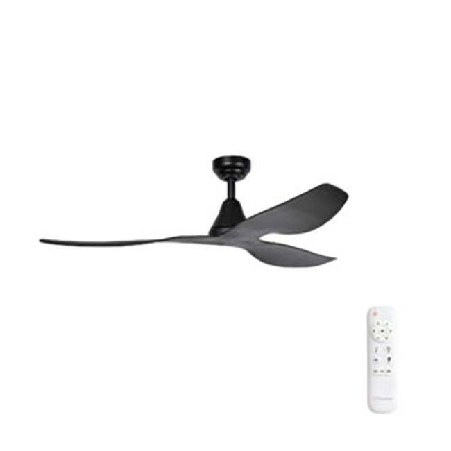 Simplicity 52" DC ThreeSixty Ceiling Fan in Black SIM52BK