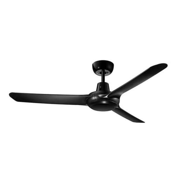 Spyda 50" AC 3 Blade Ventair Ceiling Fan in Matt Black SPY1253NBL