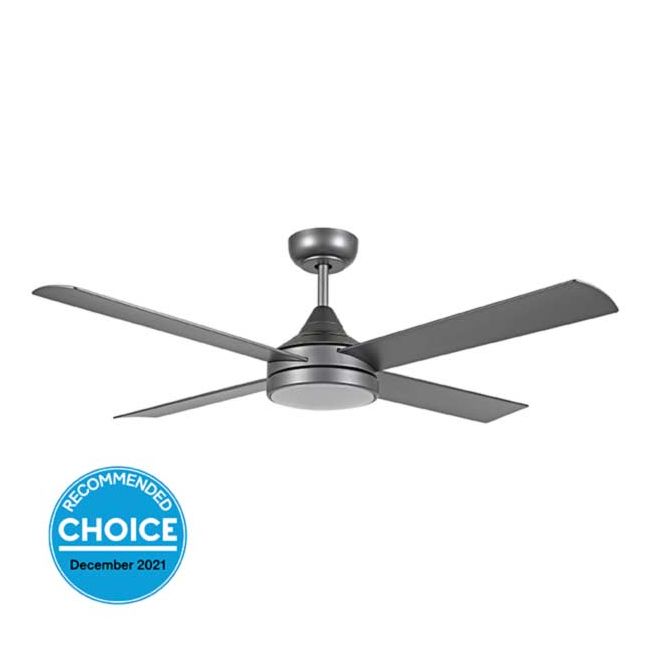 Stradbroke 48" DC Eglo Ceiling Fan with LED Light in Titanium 20491604