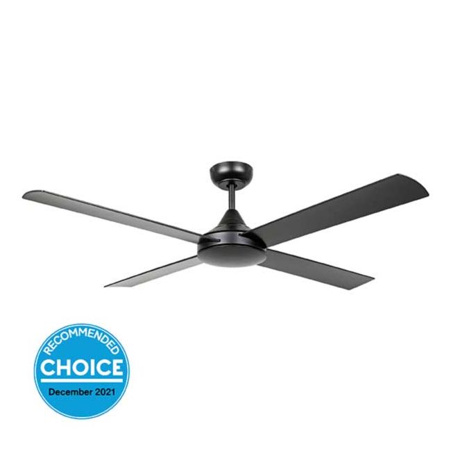 Stradbroke 52" DC Eglo Ceiling Fan in Black 20491502