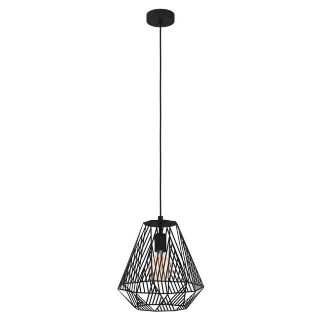 Stype Black Pendant Light by Eglo