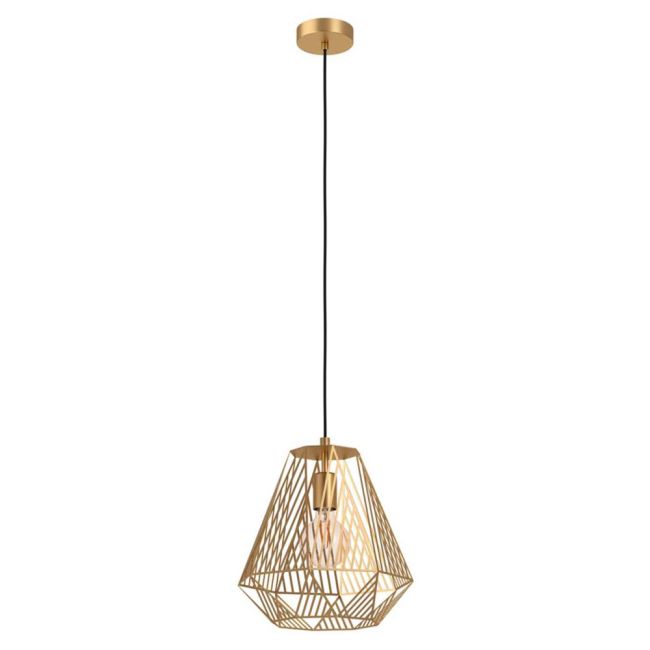 Stype Gold Pendant Light by Eglo