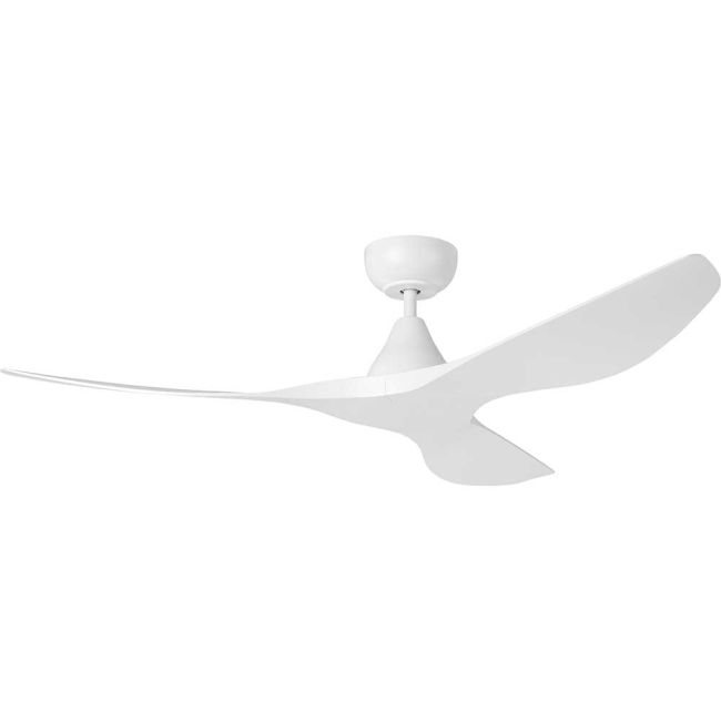 Surf 52" DC Ceiling Fan in White by Eglo 20549801