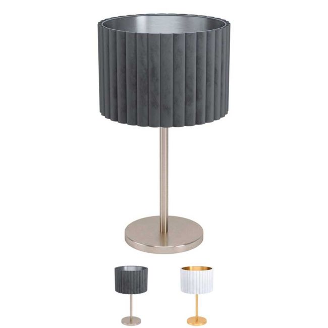 Tamaresco Velvet Table Lamp by Eglo
