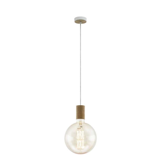 Tavistock Oak Pendant Light by Eglo