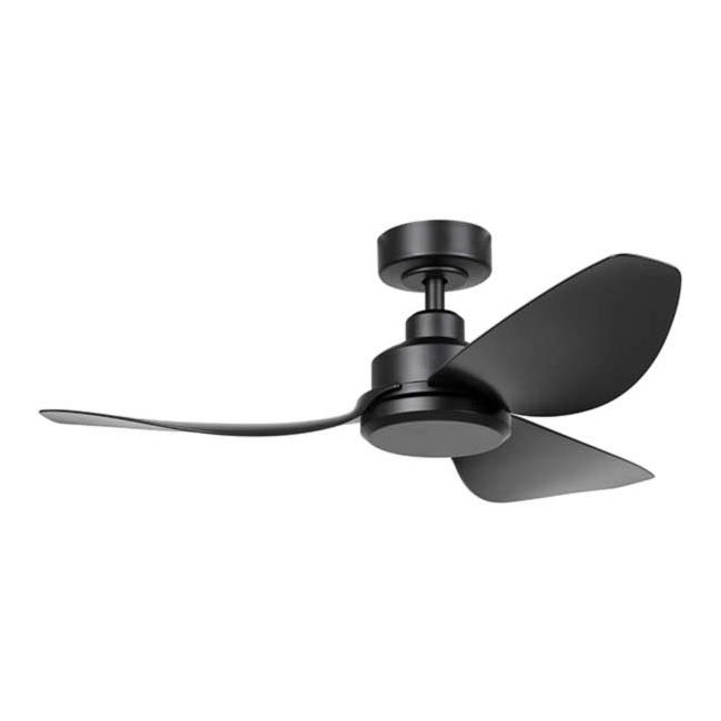 Torquay 42" DC Eglo Remote Ceiling Fan in Matt Black 20522502