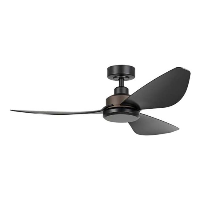 Torquay 48" DC Eglo Remote Ceiling Fan in Matt Black 20522702