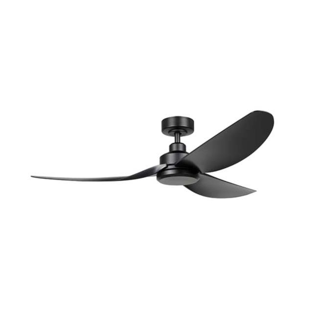 Torquay 56" DC Eglo Remote Ceiling Fan in Matt Black 20522902