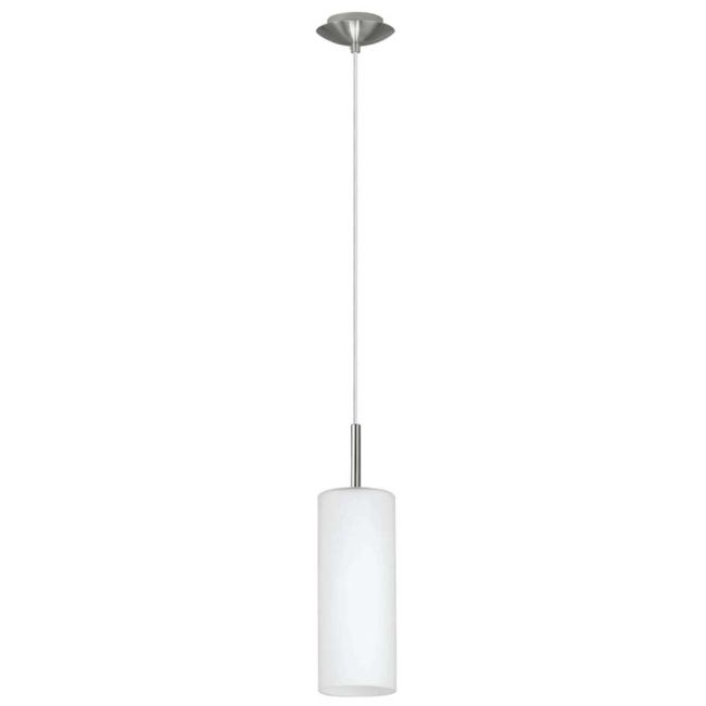 Troy 3 Opal Glass 1 Light Pendant by Eglo
