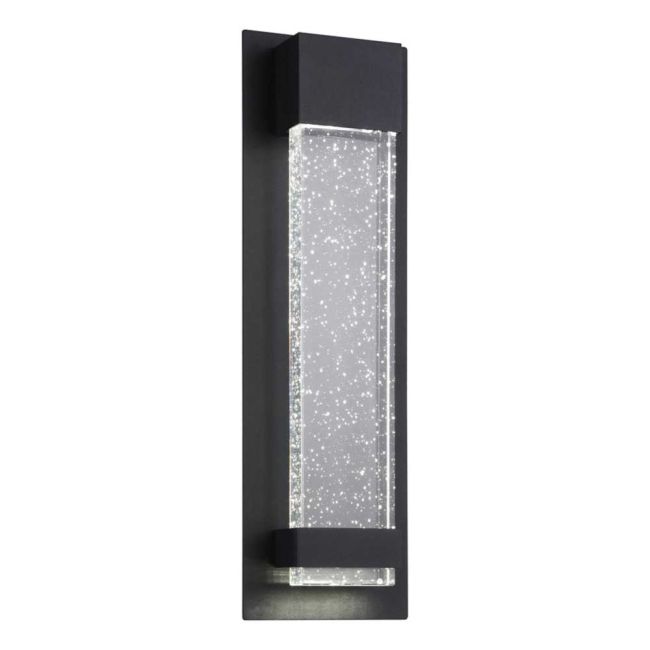 Villagrazia 2 Black 6.7W CCT LED Large Exterior Wall Light by Eglo