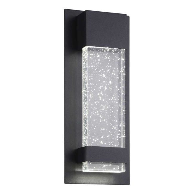 Villagrazia 2 Black 6.7W CCT LED Small Exterior Wall Light by Eglo