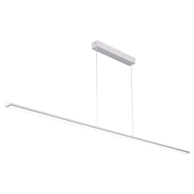 Vista White Pendant Light by Cougar Lighting
