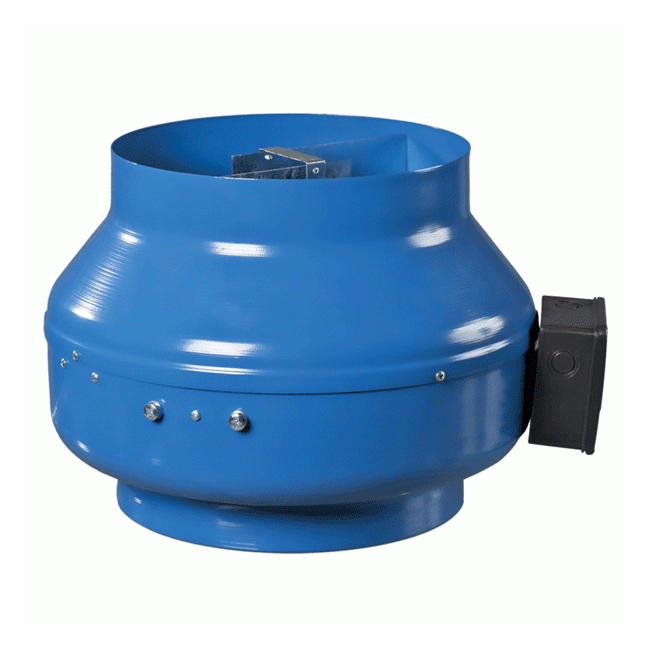 VKM 125mm Centrifugal Inline Mixflow Exhaust Fan by Fanco