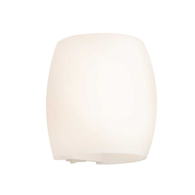 White Linton Outdoor Wall Light by Cougar Lighting