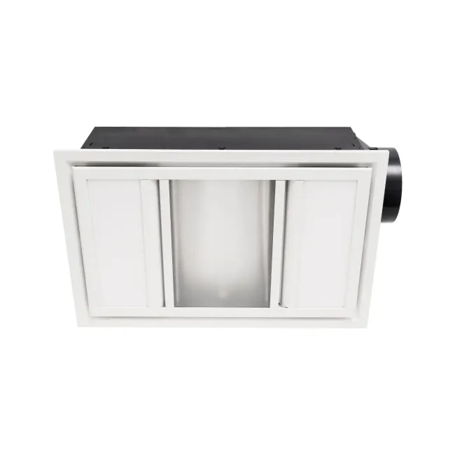 White Mercator Domino LED Bathroom 3 in 1 Unit