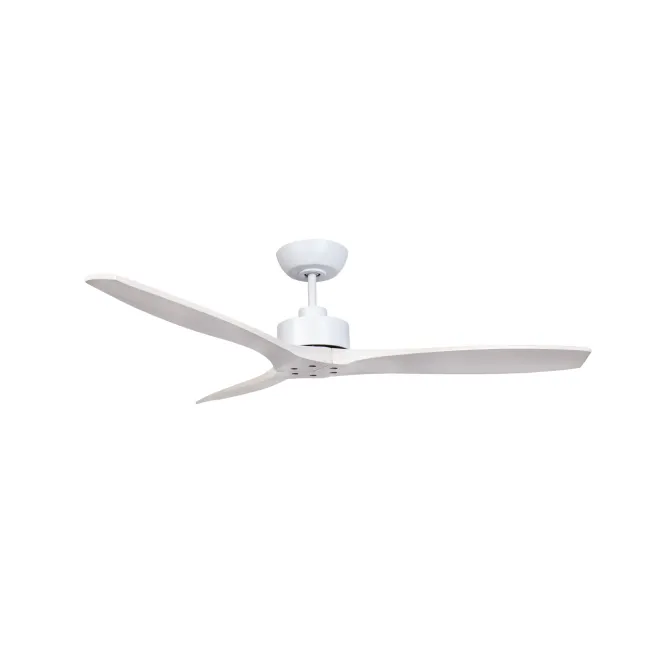Wynd 54" DC Ceiling Fan in White with White Washed by Fanco F0500-120