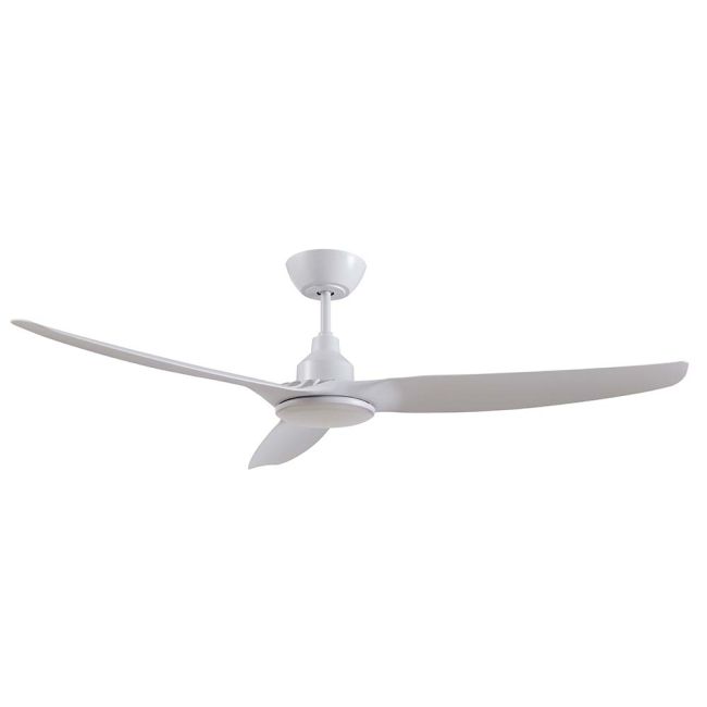 360 Skyfan DC 60" Ceiling Fan with LED Light and Remote Control White SKY1503WH-L