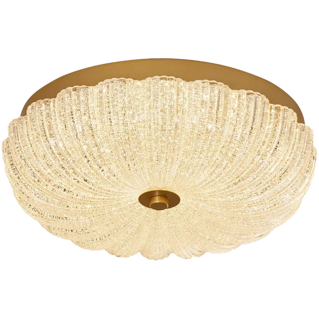 Calibo Allure Crystalline 300mm Ceiling Light in Gold & Crystal