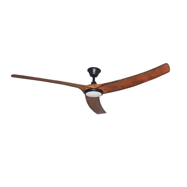 Hunter Pacific Aqua V2 IP66 52" DC 3 Blade ABS Ceiling Fan with Remote Control and 18W CCT LED light Matt Black AIPL668