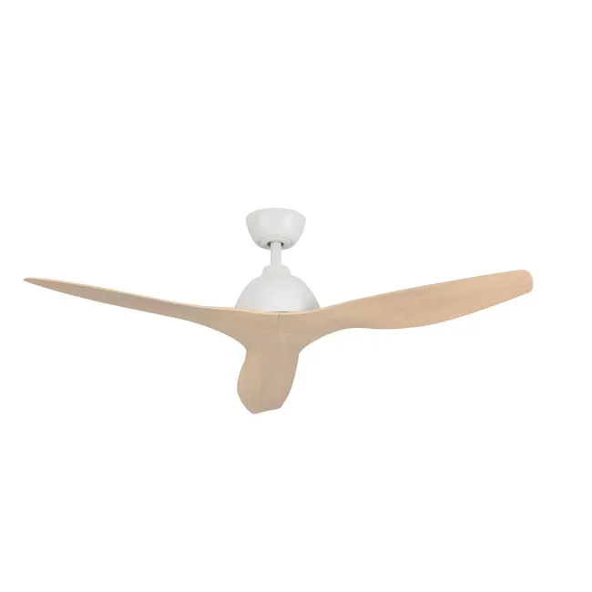 Breeze White & Beechwood 48" AC Ceiling Fan by Fanco F0110-121
