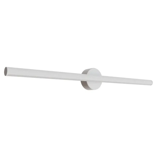 Calibo Aeris Fluted 800mm LED Vanity Wall Light in White AER-80WL-28W-WH