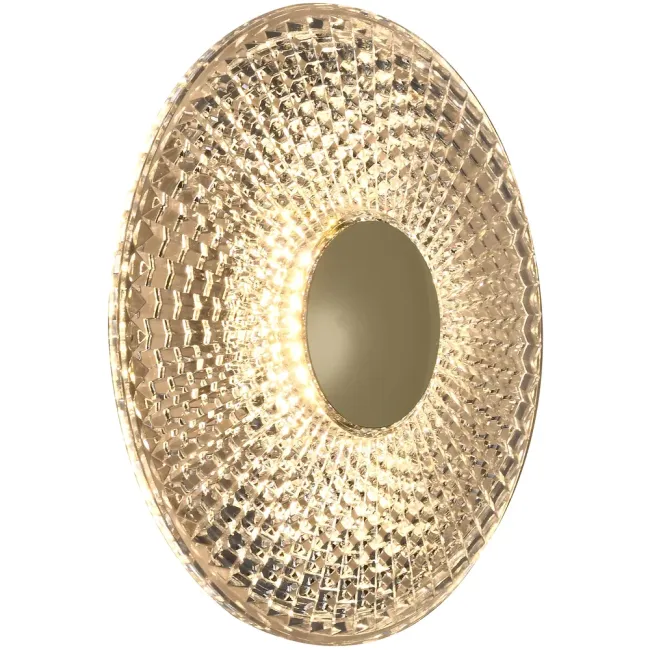 Calibo Bilby Crystalline 180mm Round LED Wall Light BIL-15WL-5W-XX
