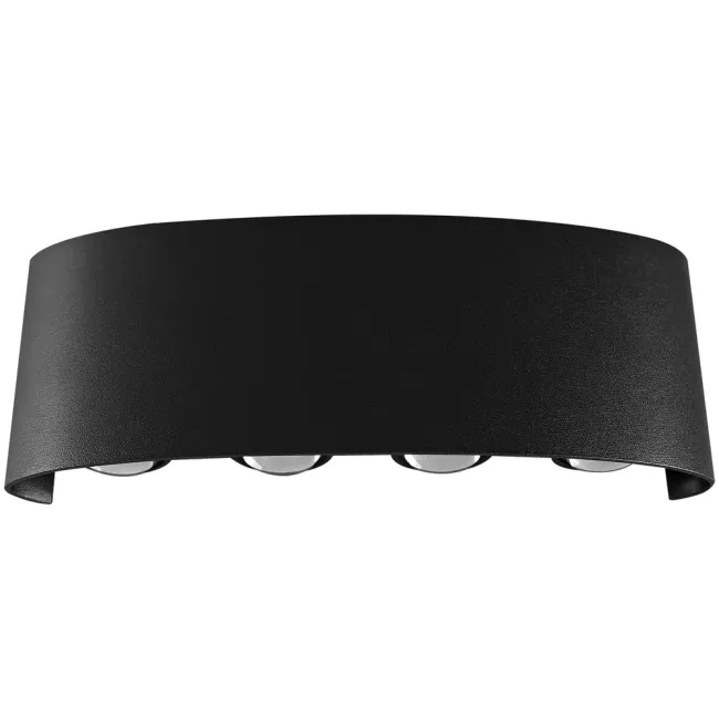 Calibo Bold 220mm 4 Light Exterior Light in Black BOL-8EX-8W-BK