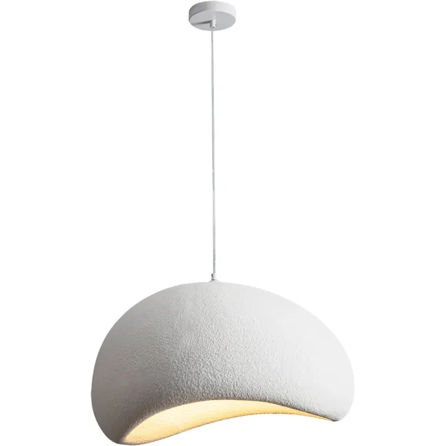 Calibo Cardinal Wabi Sabi Large Pendant Light CAR-1PN-60-E27-WH