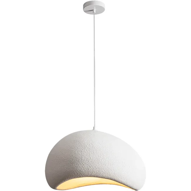 Calibo Cardinal Wabi Sabi Medium Pendant Light CAR-1PN-50-E27-WH