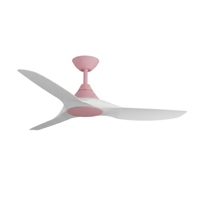Calibo Cloudfan 52" DC Smart Ceiling Fan in Pastel Pink & White CFT-352pk-wh
