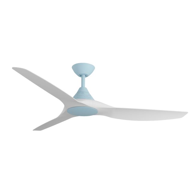 Calibo Cloudfan 60" DC Smart Ceiling Fan in Pastel Blue & White CFT-360be-wh