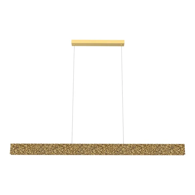 Calibo Couas 1500mm Linear Pendant Light in Gold COU-150LN-30W-GD
