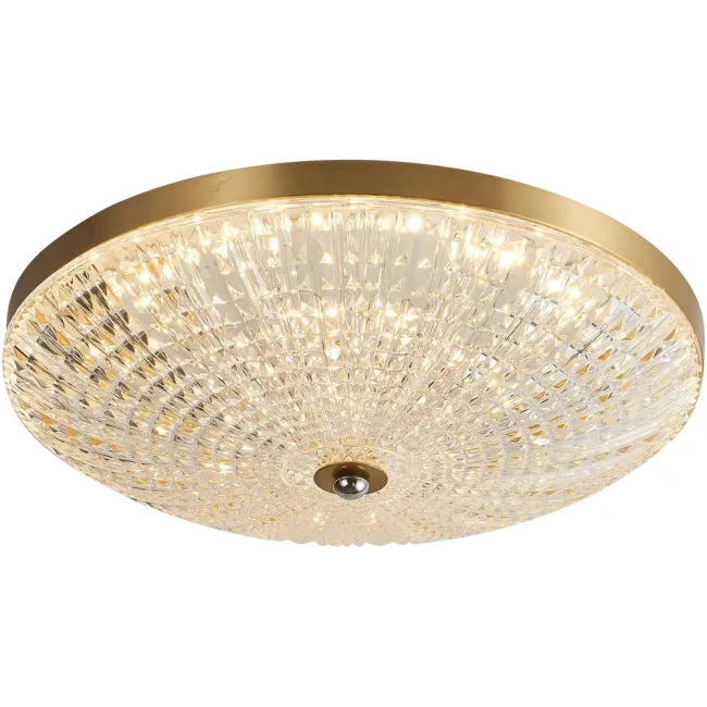 Calibo Darter 380mm Crystal Ceiling Light DAR-38CT-31W-GD