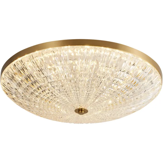 Calibo Darter 480mm Crystal Ceiling Light DAR-48CT-48W-GD