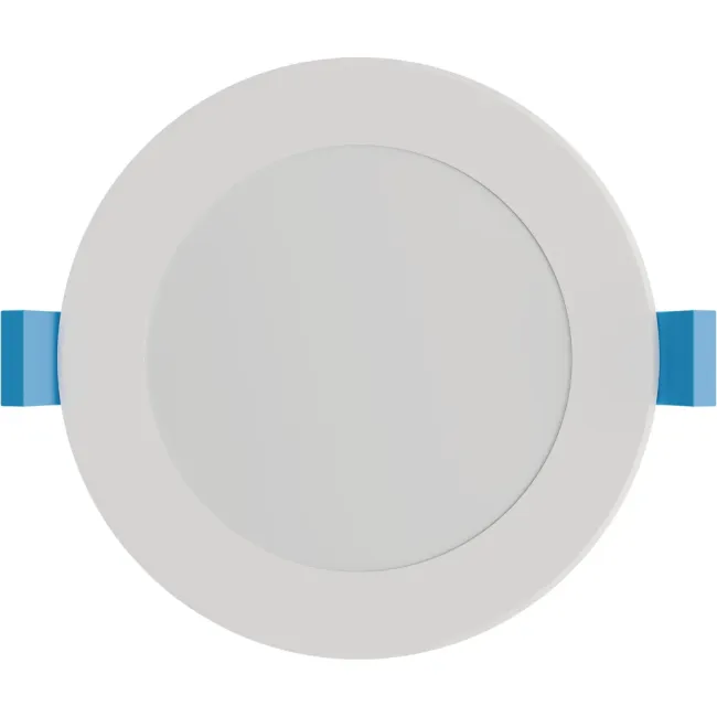 Calibo Finch Round 90mm 10W LED Downlight in White FIN-9DL-10W-WH