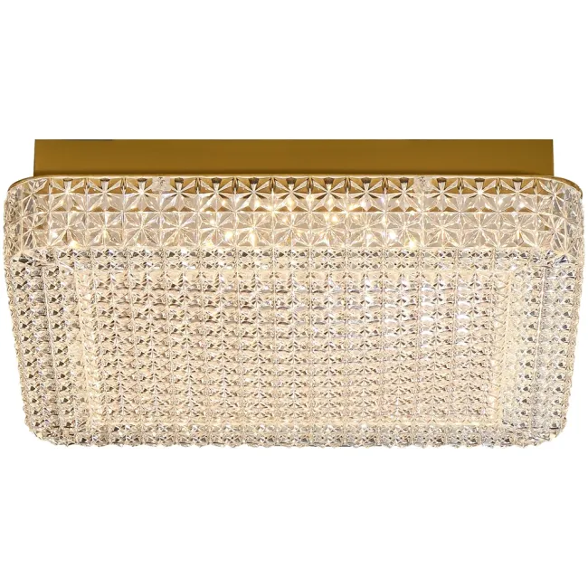 Calibo Gleam 400mm Crystal Ceiling Light GLE-40CT-31W-GD