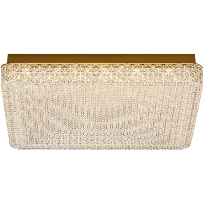 Calibo Gleam 550mm Crystal Ceiling Light GLE-55CT-48W-GD