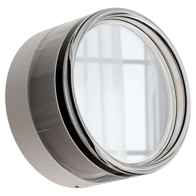 Calibo Grebe Adjustable Exterior Round Ip65 Led Wall Light White Gre 1Exr 6W Wh_2