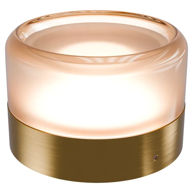 Calibo Gull Interior & Exterior Frosted Wall Light in Brass GUL-14WL-5W-FR-BR