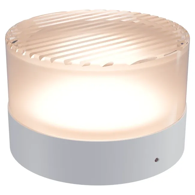 Calibo Gull Interior & Exterior Ribbed Wall Light in White GUL-14WL-5W-RB-WH